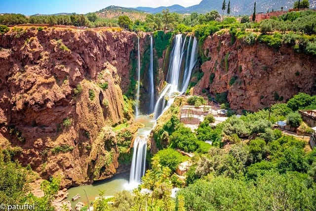 Private Day Trip to Ouzoud Waterfalls from Marrakech (7places)